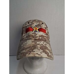 Digital Camo Baseball Cap‎ Honor and Remember Veteran Military USA Flag MDV
